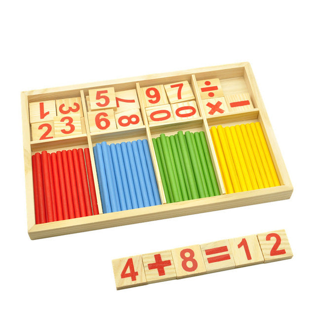 Counting Sticks and Number Cards