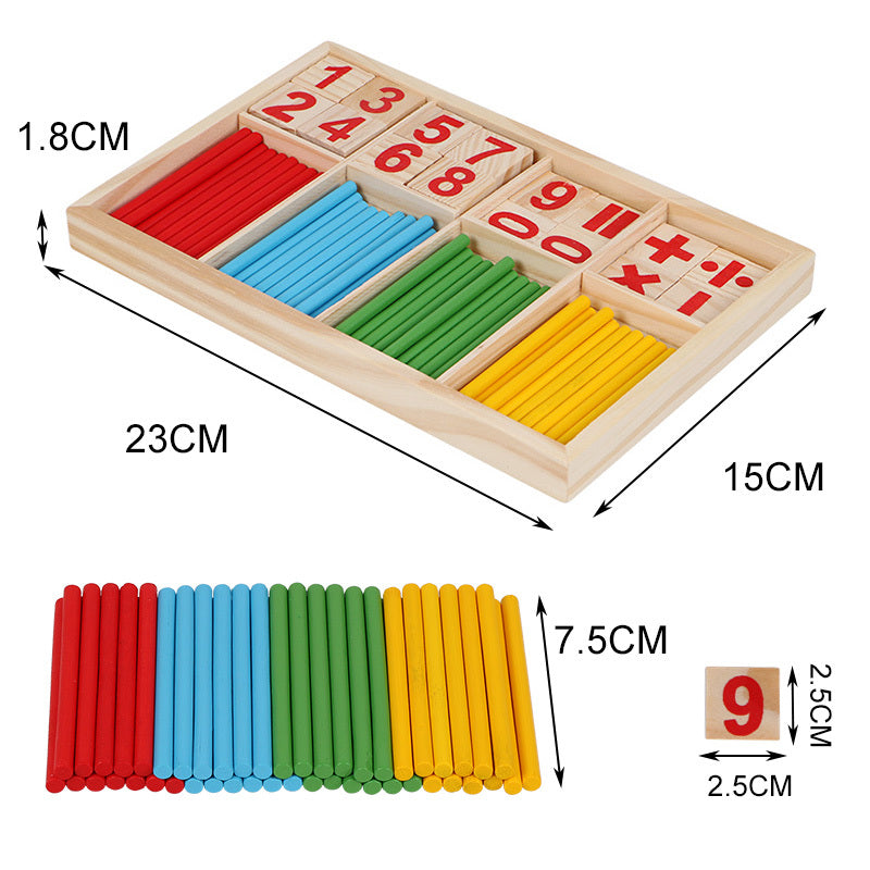 Counting Sticks and Number Cards