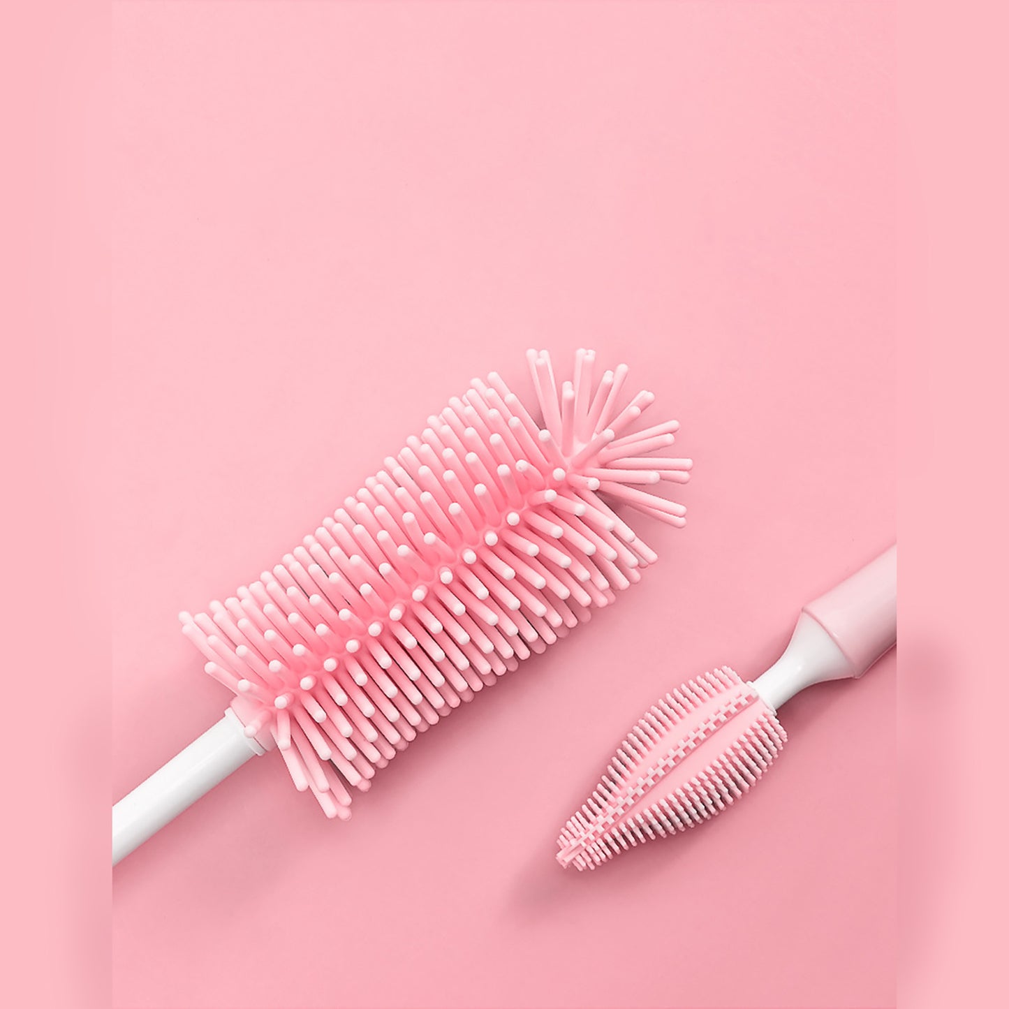 Silicone Baby Bottle Brush Straw Scrubbing Tools