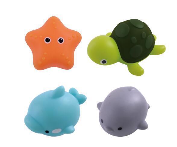 Floating Luminous Rubber Animals