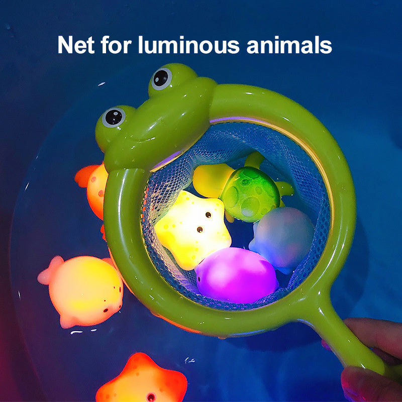 Floating Luminous Rubber Animals