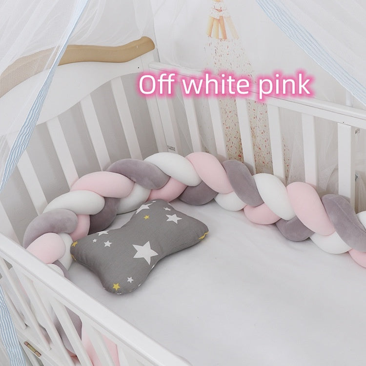 Cot Braid/Knot Bumper Cushion