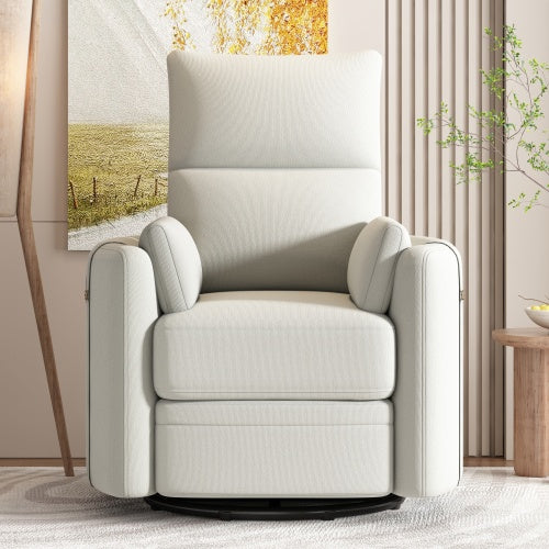 Swivel Recliner Manual Rocker Nursery Chair