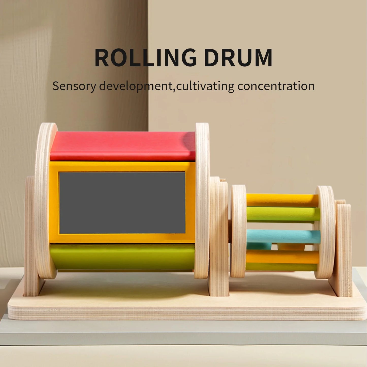 Rolling Drum Mirror