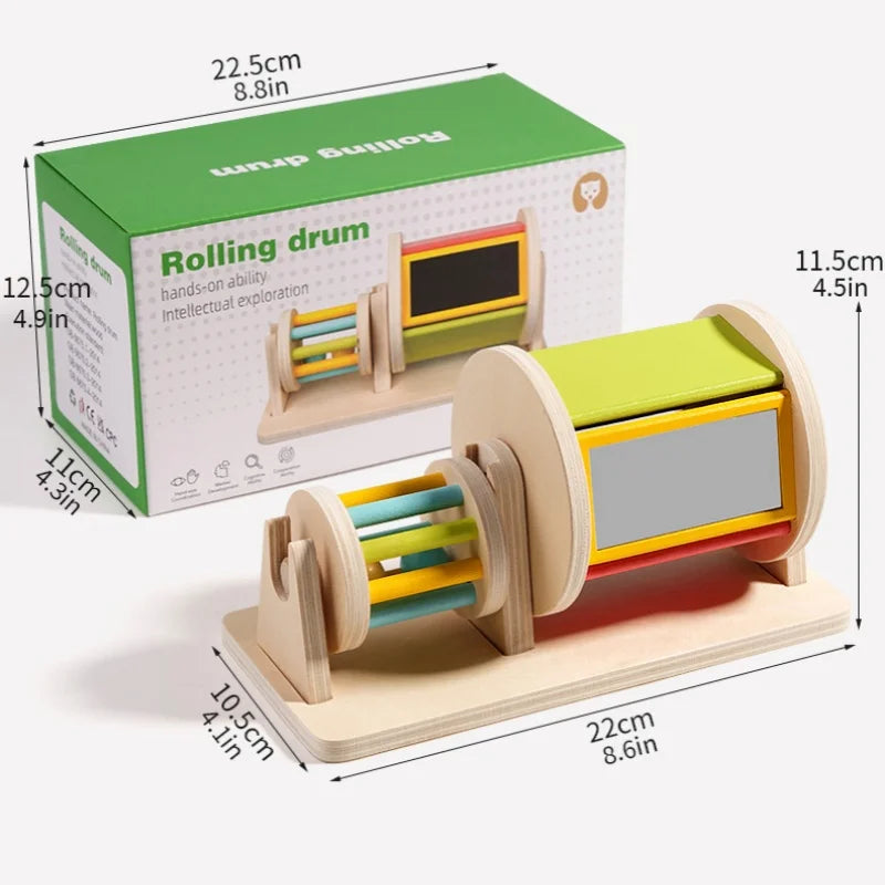 Rolling Drum Mirror
