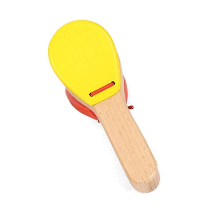 Wooden Handle Castanets