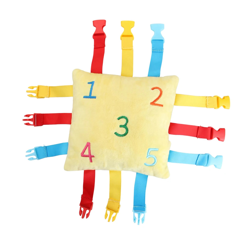 Sensory Buckle Pillow