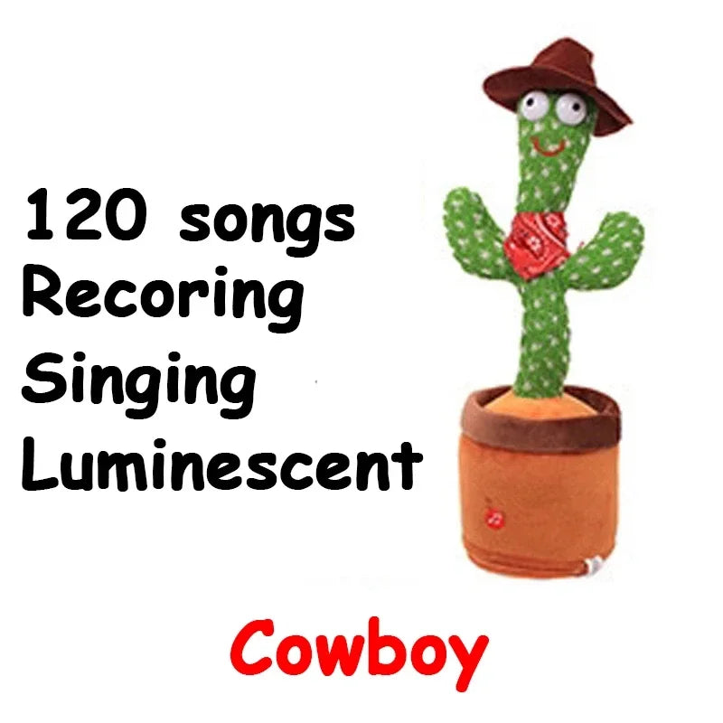 Singing & Dancing Cactus - Rechargeable