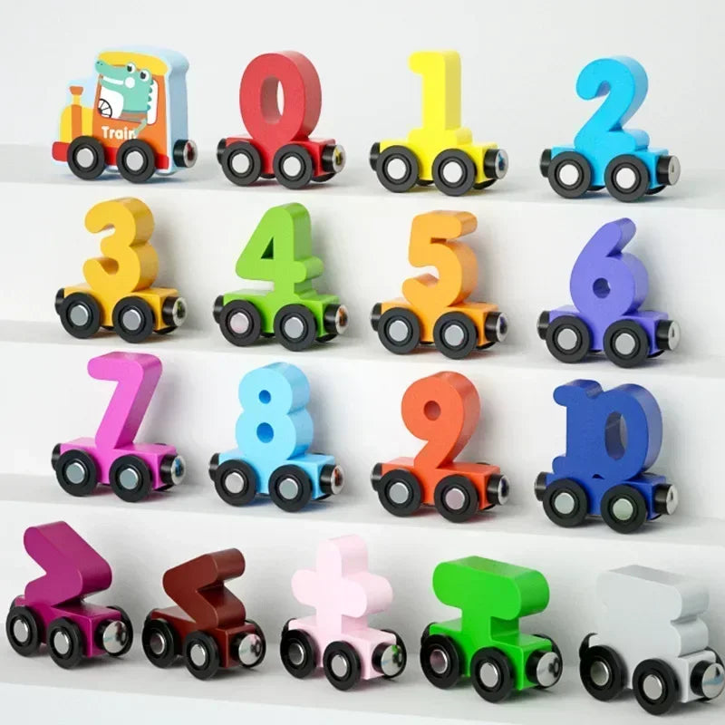 12PCS/Sets - Magnetic Train