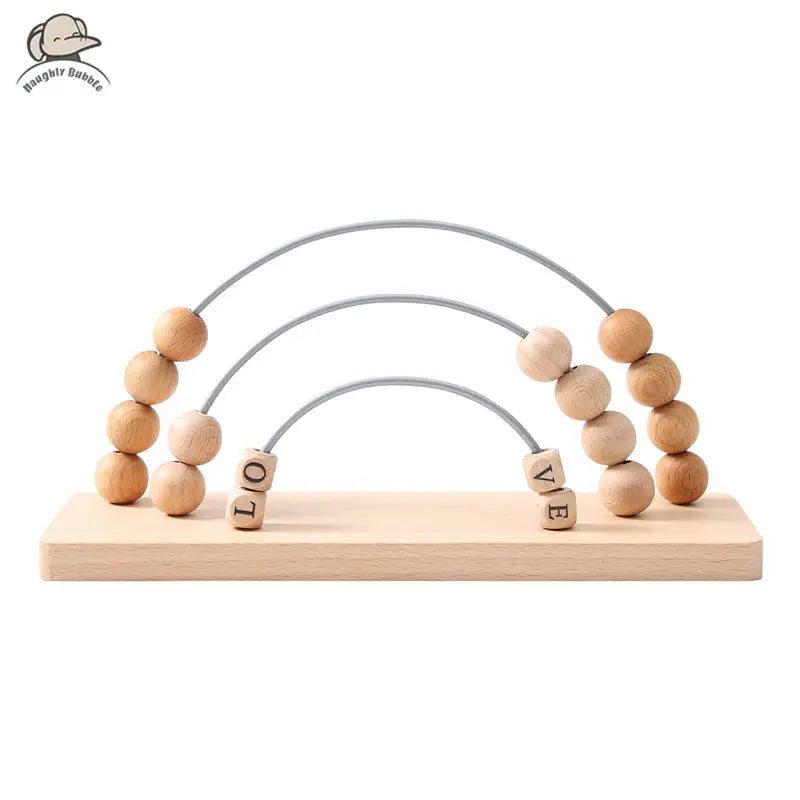 Wooden Abacus 'LOVE'