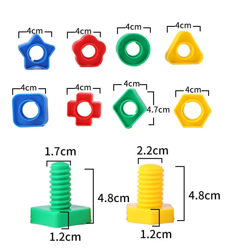5 Set - Nuts and Bolts
