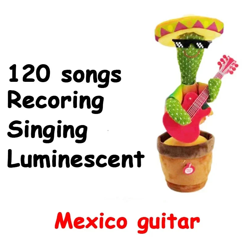 Singing & Dancing Cactus - Rechargeable