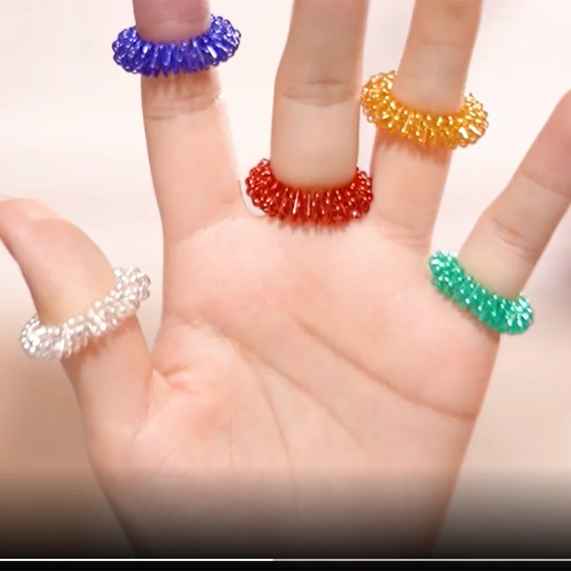 10pcs Fidget Finger Rings Set