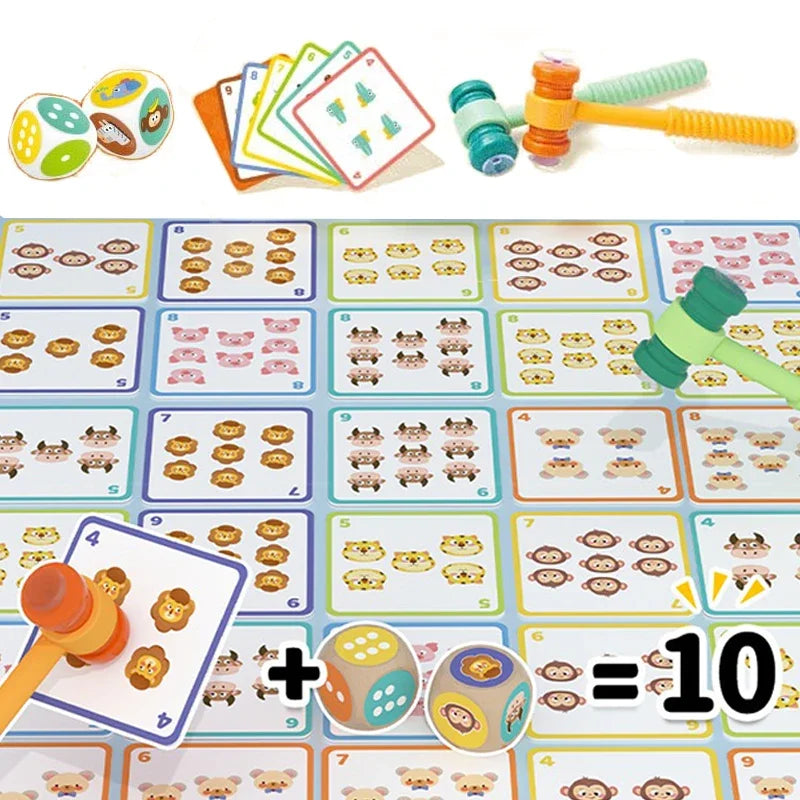 Mathematics Hammer Battle Game