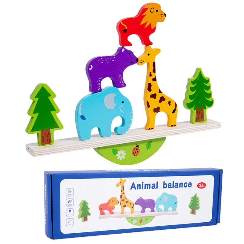 Wooden Balance Stacking Game