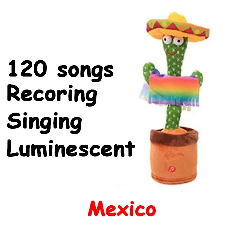 Singing & Dancing Cactus - Rechargeable