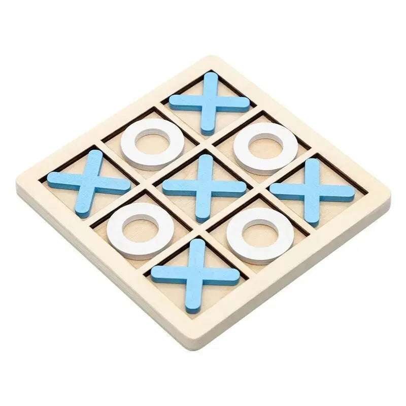 Wooden Mini Tic-Tac-Toe