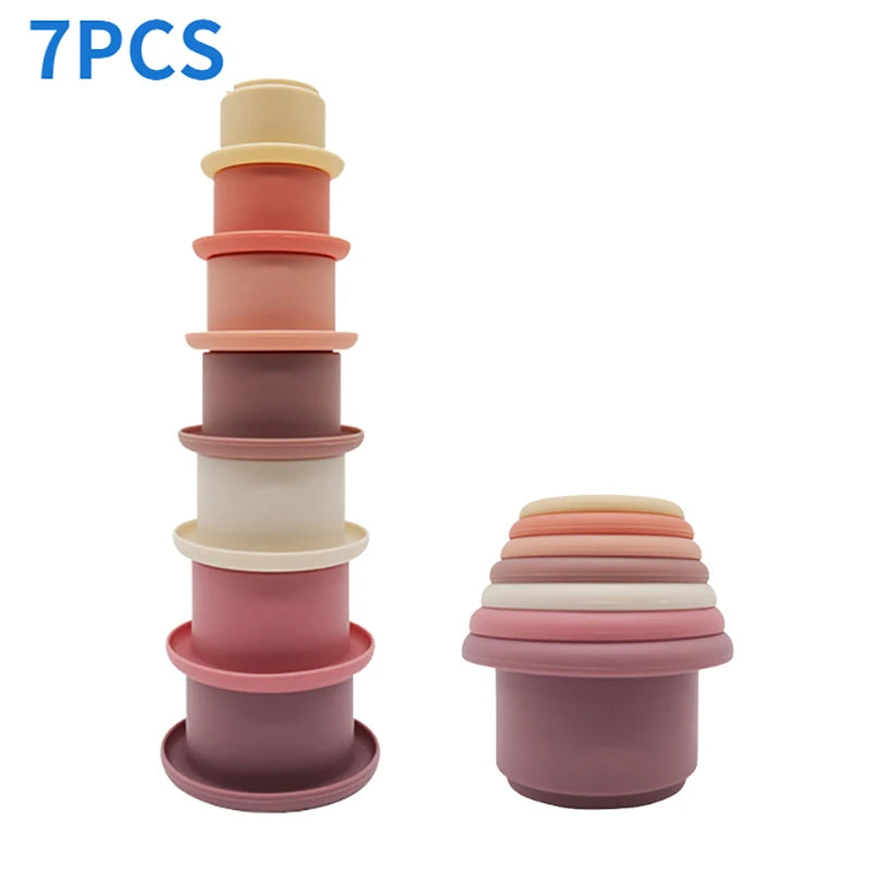 Silicone Stacking Cups