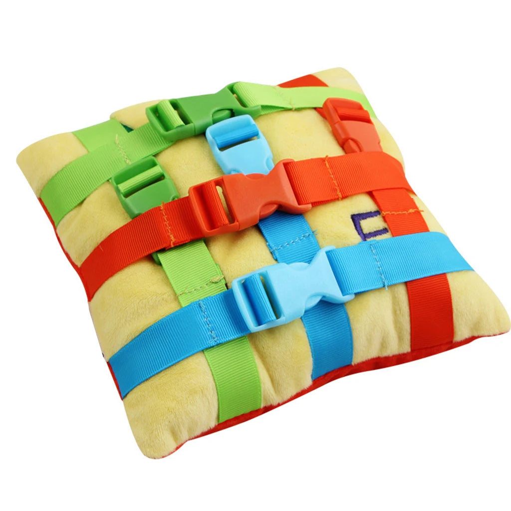 Sensory Buckle Pillow