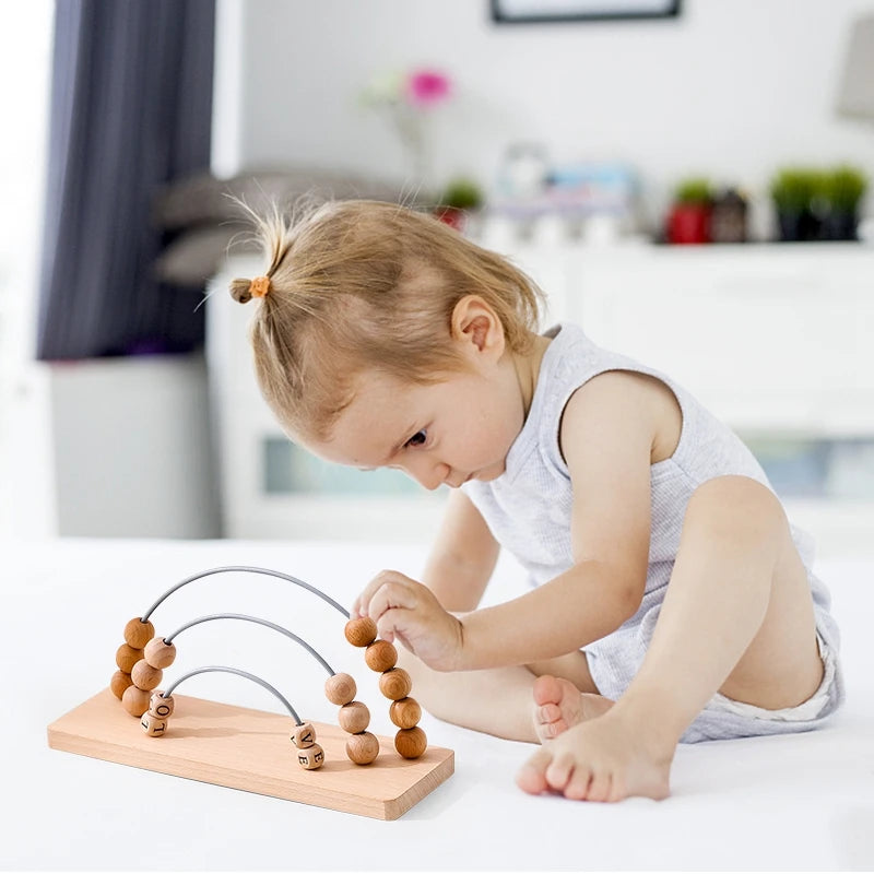Wooden Abacus 'LOVE'