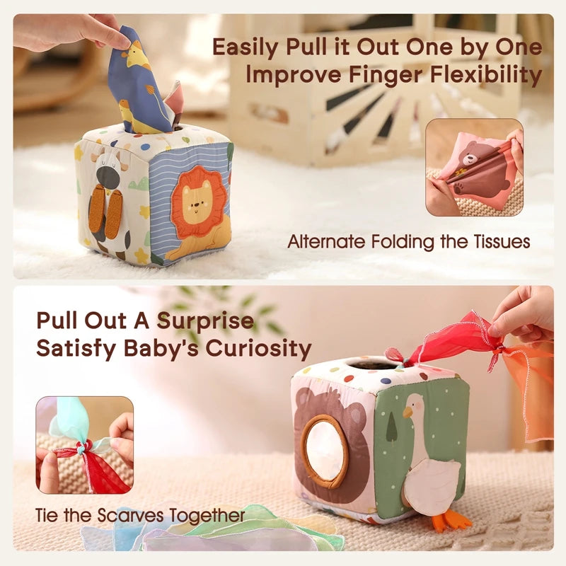 Soft Cloth Magic Tissue Box