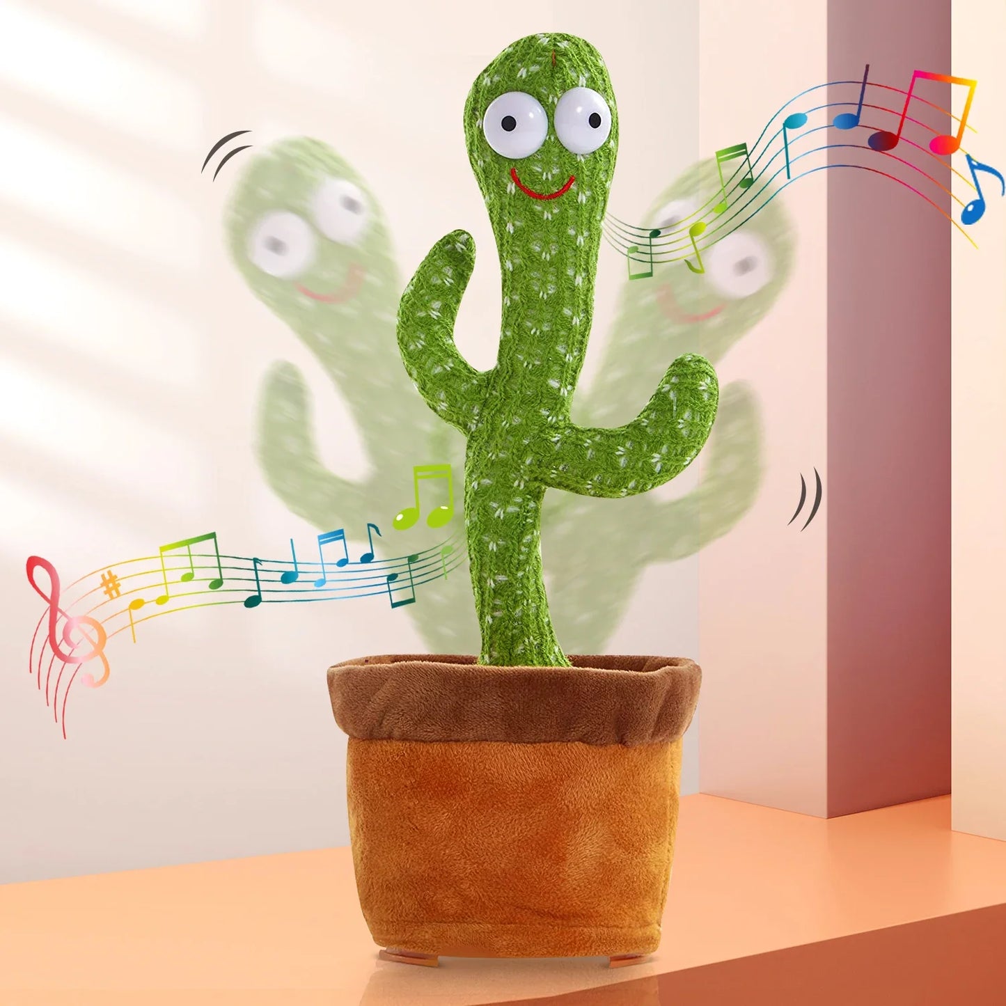 Singing & Dancing Cactus - Rechargeable
