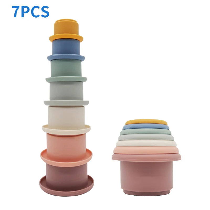 Silicone Stacking Cups