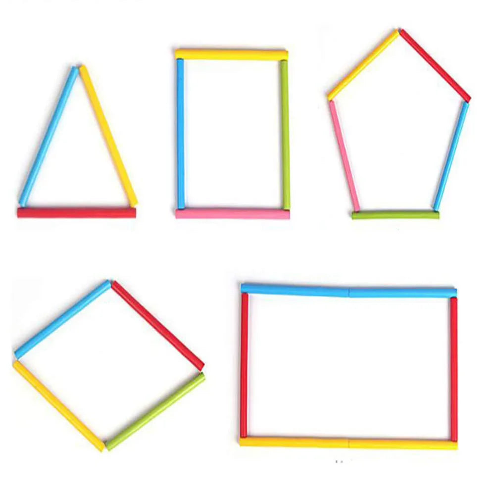 100pcs - Colorful Counting Sticks