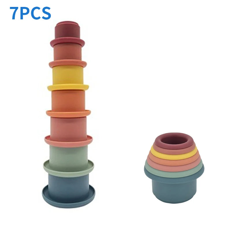 Silicone Stacking Cups