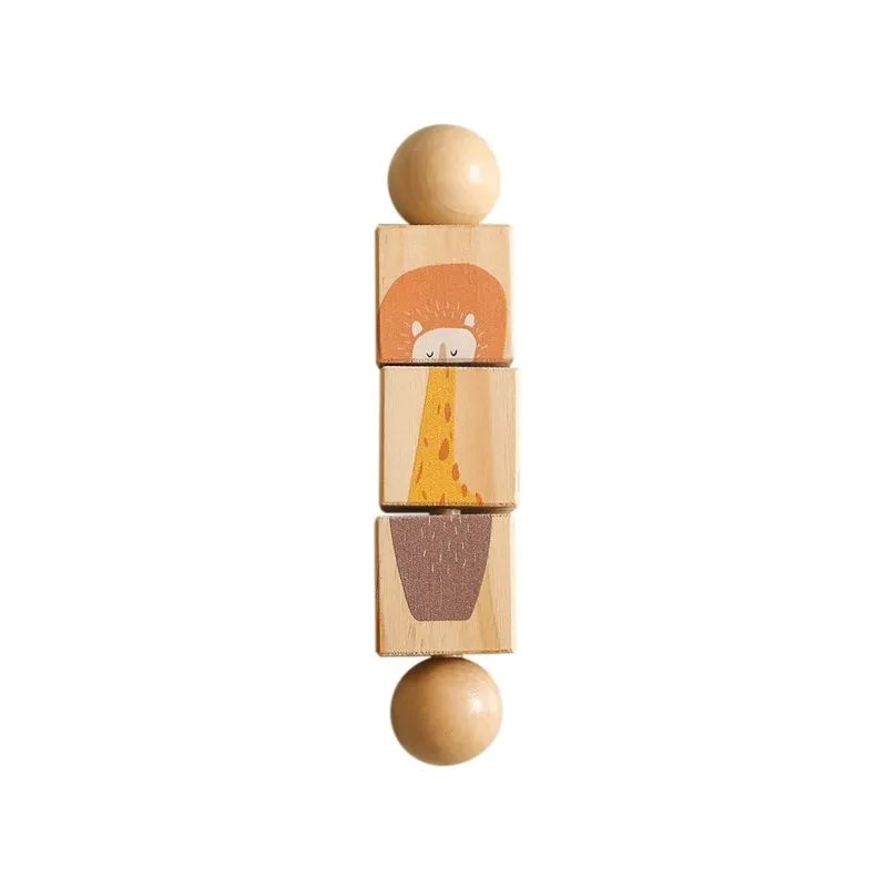 Wooden Rotating Rattle
