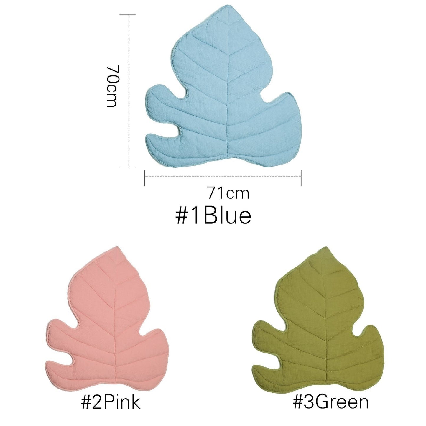 Bedroom New Crib Crawling Leaf Mat