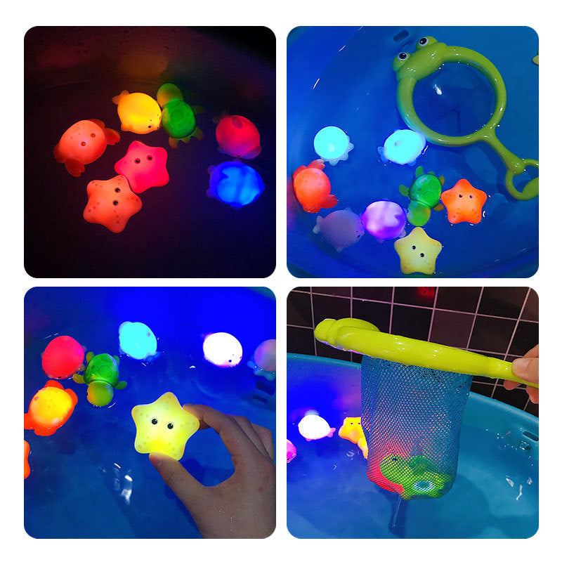 Floating Luminous Rubber Animals