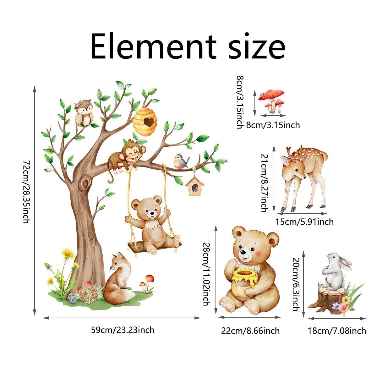 Wall Decals - Animal, Jungle, Forest, Train