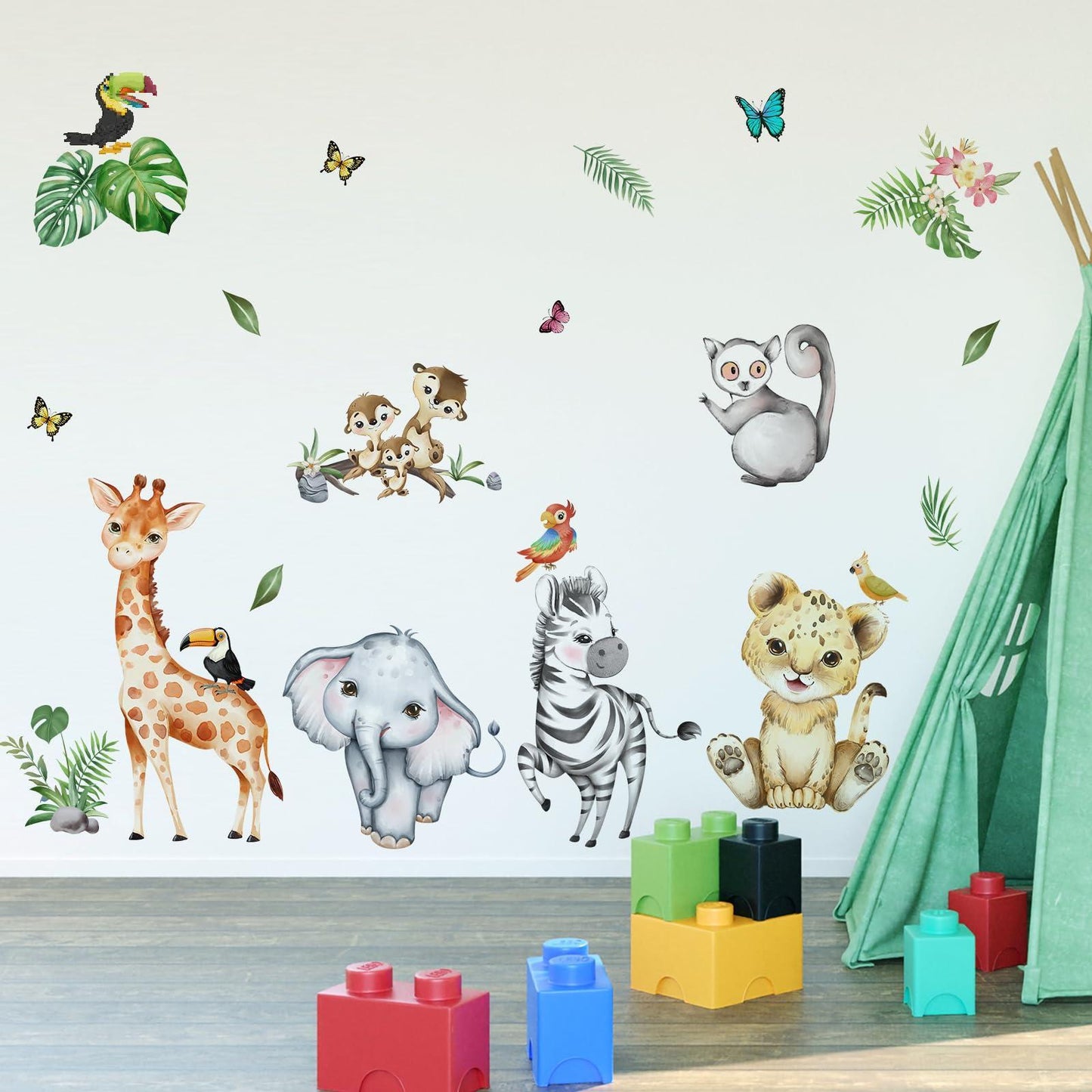 Wall Decals - Animal, Jungle, Forest, Train