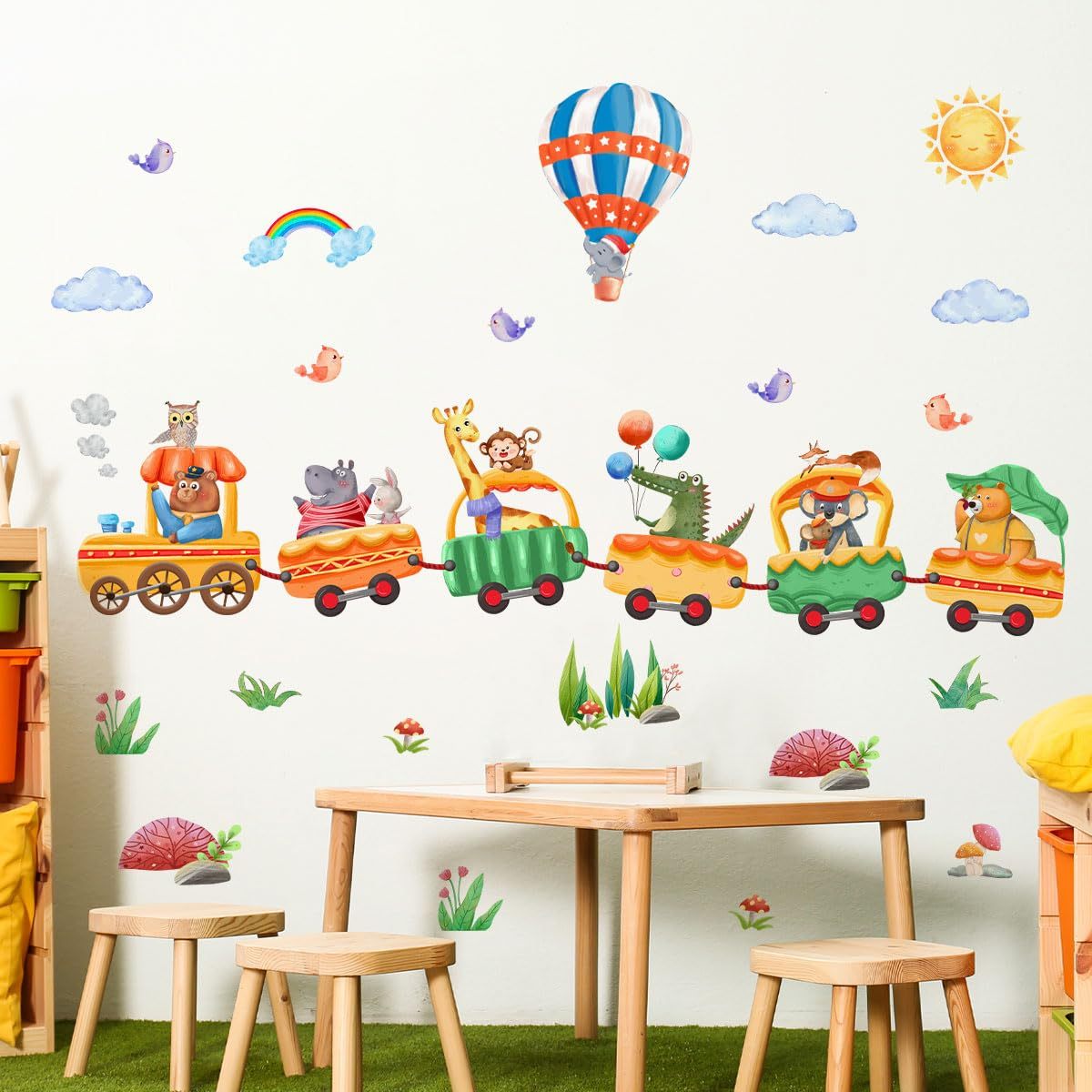 Wall Decals - Animal, Jungle, Forest, Train