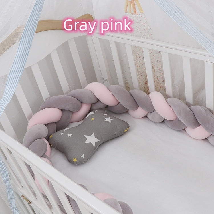 Cot Braid/Knot Bumper Cushion
