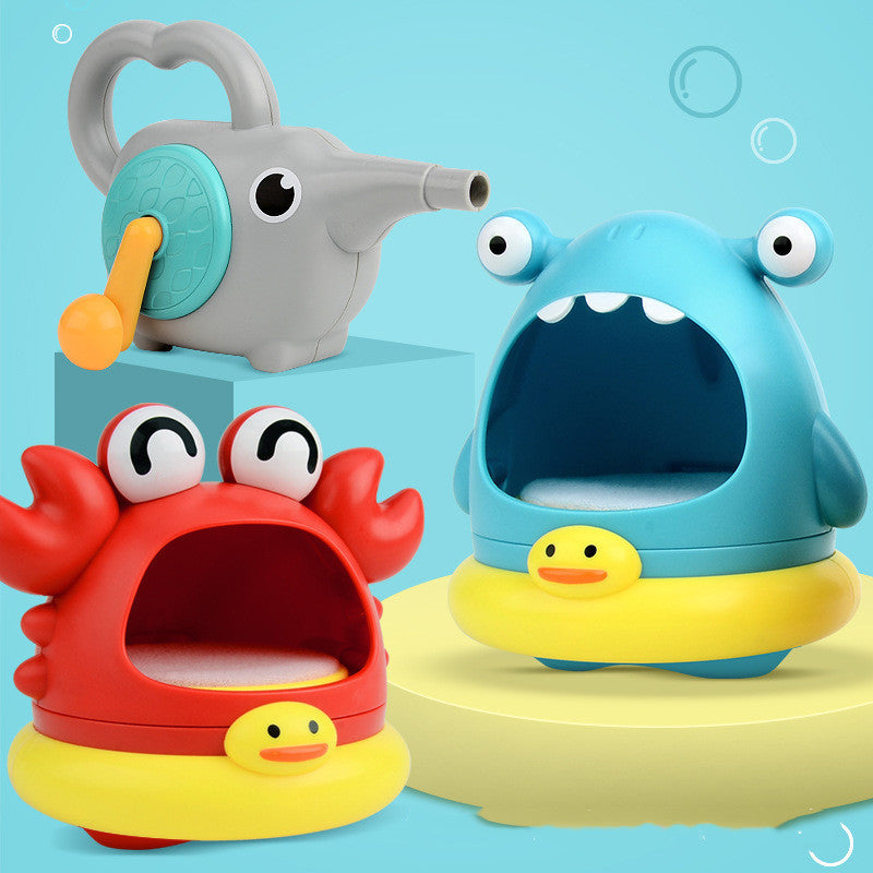 Bubble Blowing Shark or Crab (Bubble Foam Making Machine)
