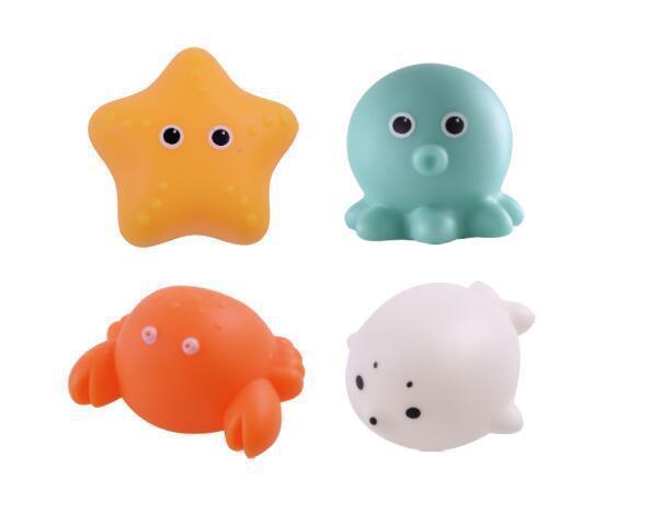 Floating Luminous Rubber Animals