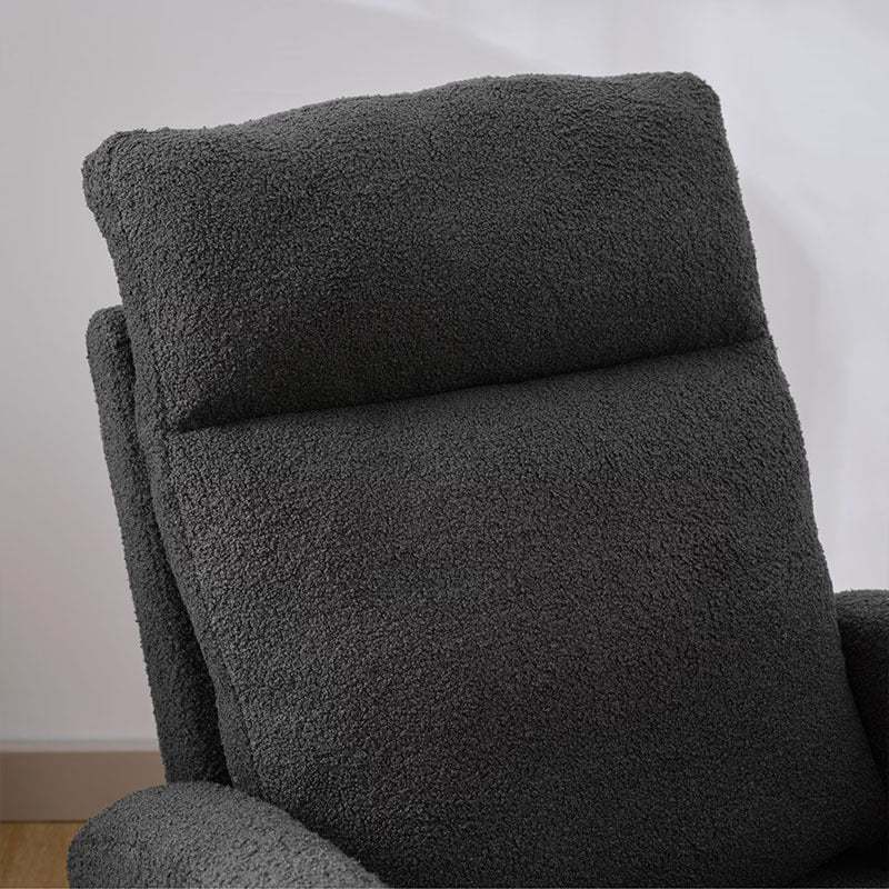 Modern Accent Rocking Chair - Dark Grey
