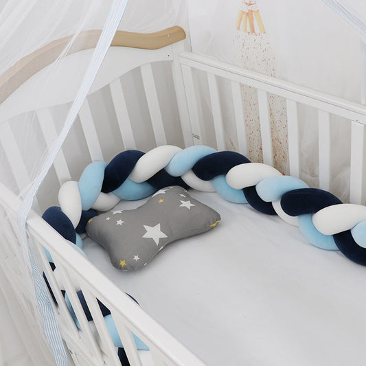 Cot Braid/Knot Bumper Cushion