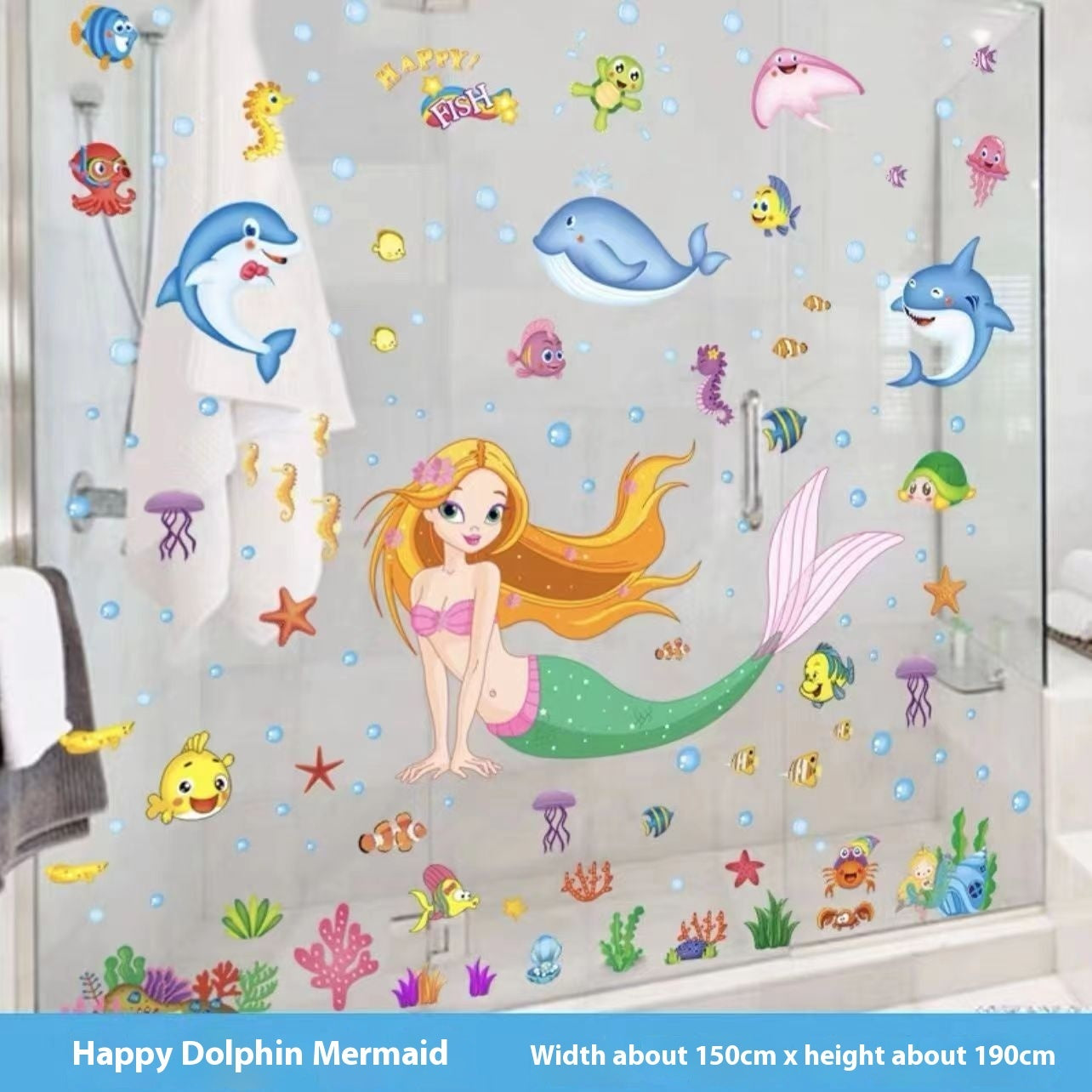 Bathroom Waterproof Stickers