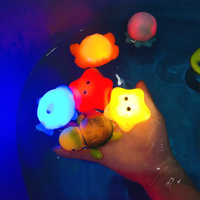 Floating Luminous Rubber Animals