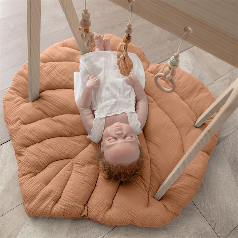 Bedroom New Crib Crawling Leaf Mat