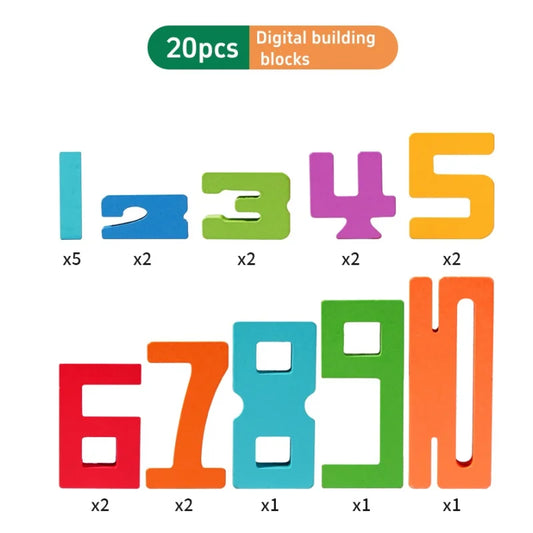 Number Stacking Blocks