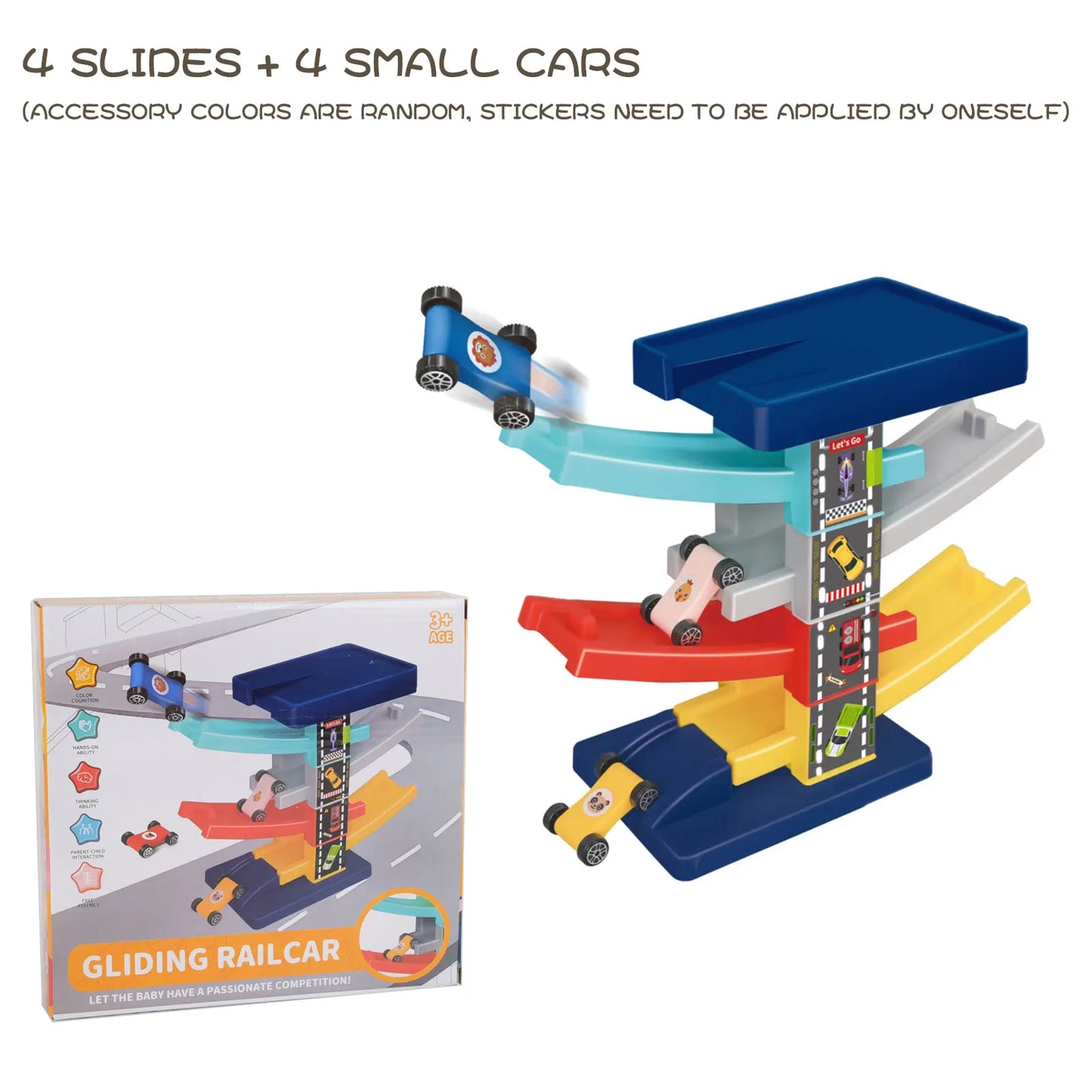 Multi-Level Car Gliding Track
