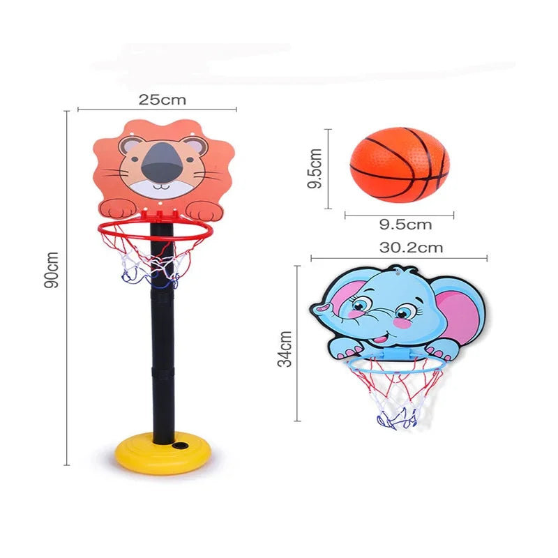 Basketball Suction Hoop, Ball and Pump