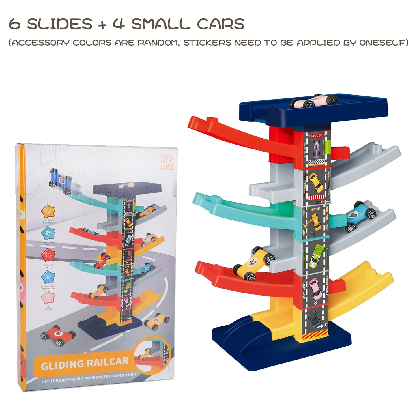 Multi-Level Car Gliding Track