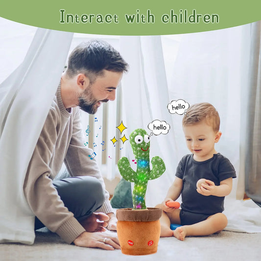 Singing & Dancing Cactus - Rechargeable