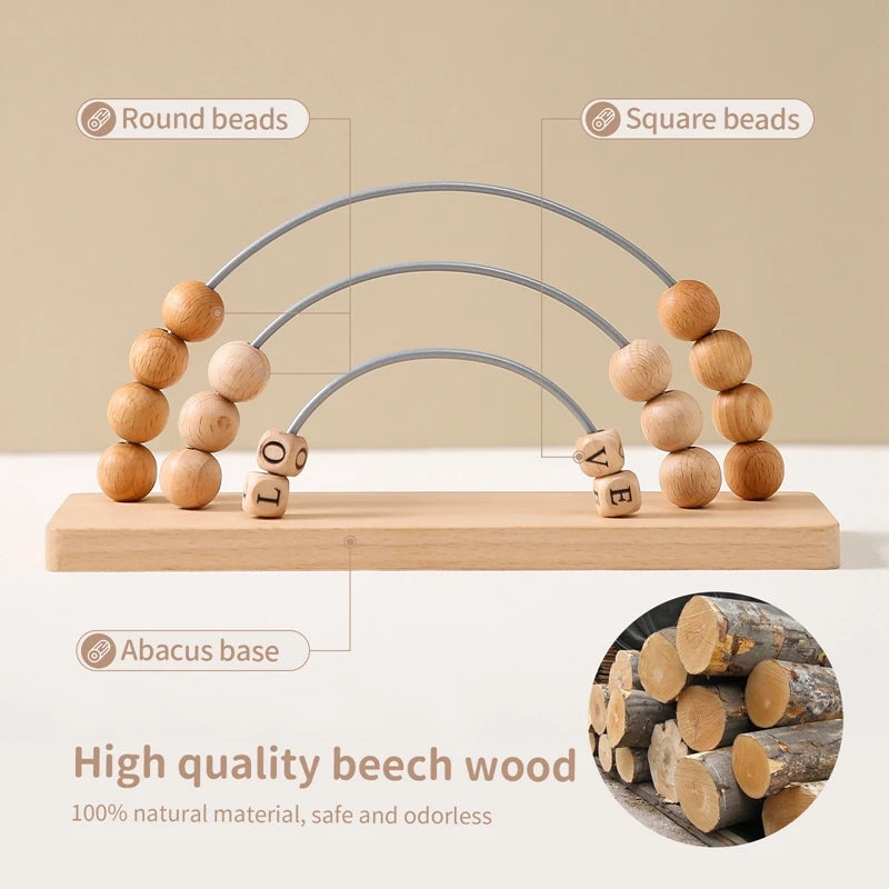 Wooden Abacus 'LOVE'