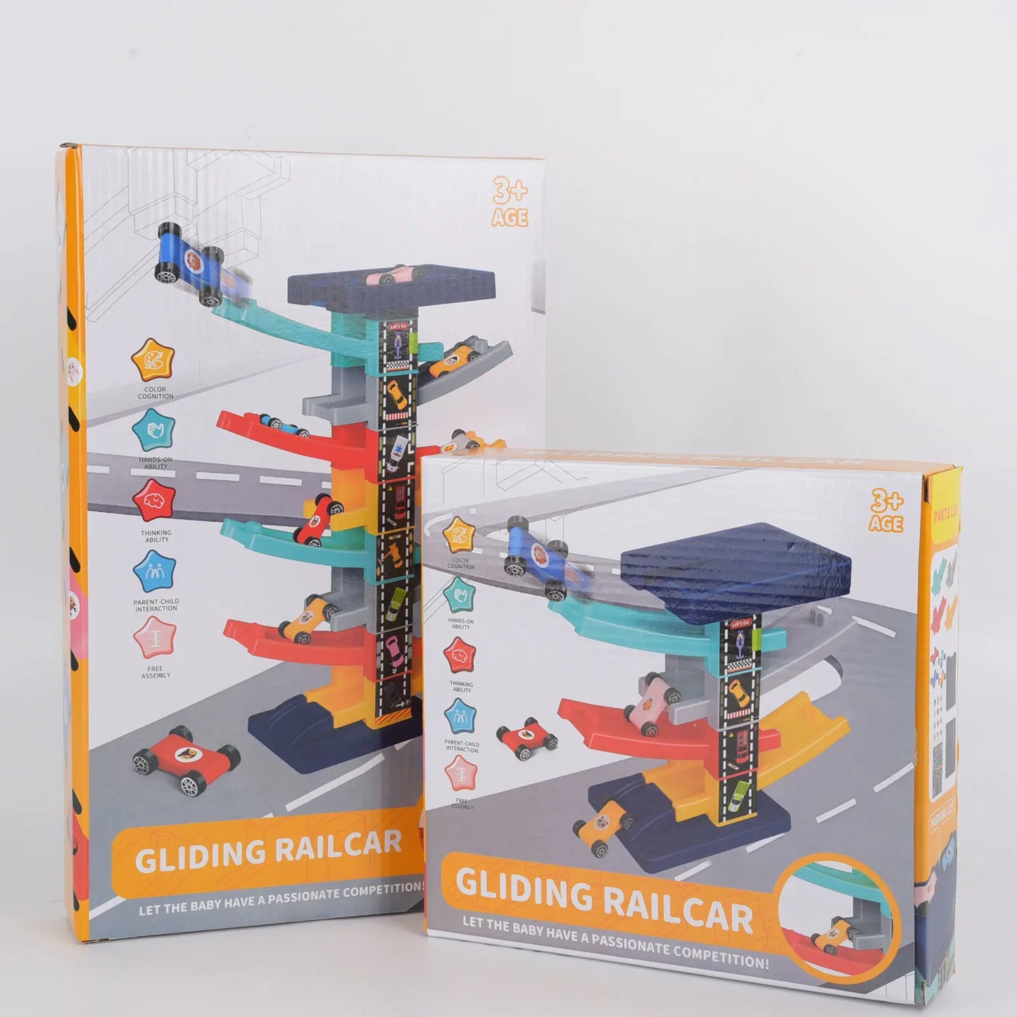 Multi-Level Car Gliding Track